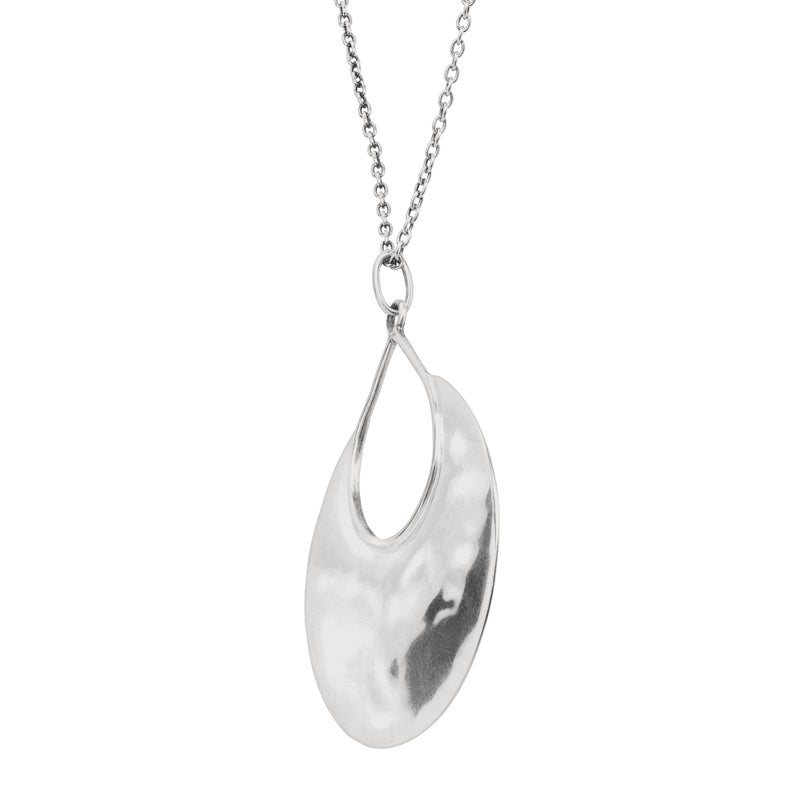 Silpada 'Crescent Drop' Pendant Necklace in Sterling Silver, 28" + 2" - Image 2